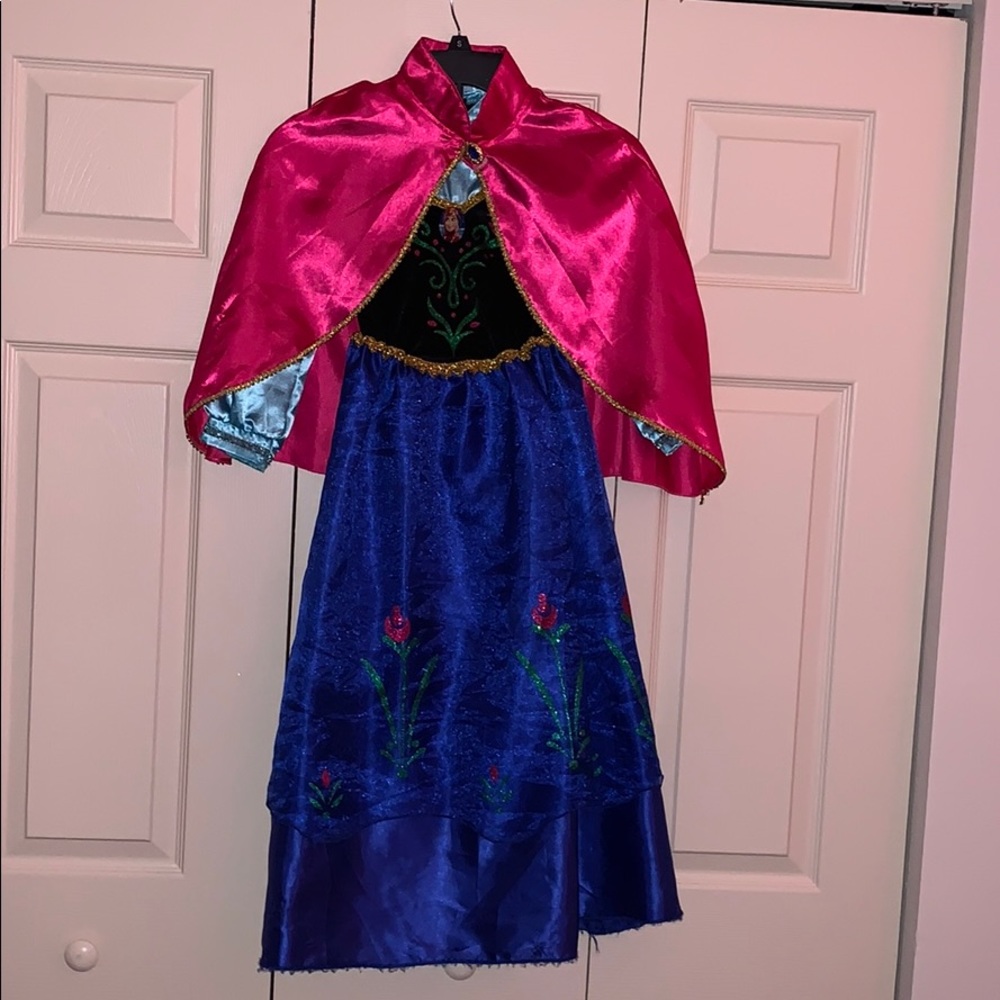 Frozen Princess Anna dress.